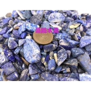 【晶鑽水晶】天然青金石水晶粒 1kg 開發靈感
