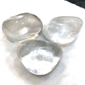 【晶鑽水晶】天然巴西白水晶 大滾石 晶礦 300g 高淨度