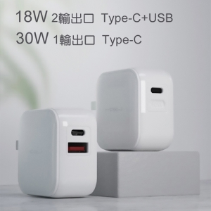 【Mipow 麥泡】閃充迷你PD 18W快充摺疊旅充充電器 SPAC05