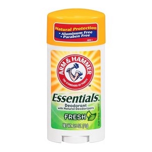 【Arm & Hammer 鐵鎚牌】小蘇打天然體香膏-清新香(2.5oz/71g)