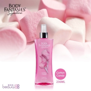 【Body Fantasies 身體幻想】隨身噴霧香水-甜甜棉花(8oz/236ml) 制汗體香
