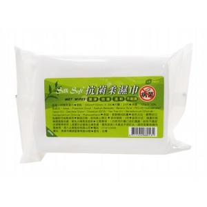 Silk Soft 抗菌柔濕巾 25抽 60包
