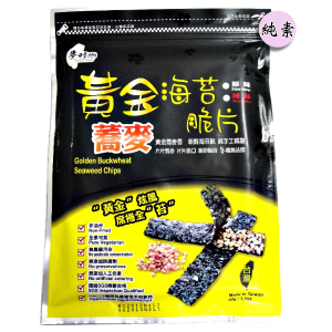 【大城產銷班-麥時尚】蕎麥海苔脆片