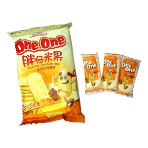 【蘋果市集】oneone胖仔米果80g(3片*10小包)