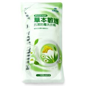 《台塑生醫》Dr’s Formula草本敏護抗菌防蟎洗衣精補充包1kg