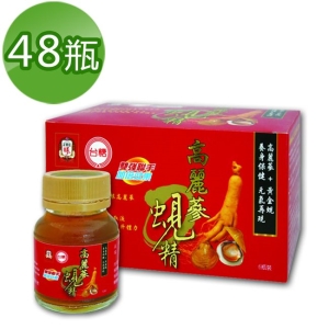 【台糖】高麗蔘蜆精《62ml*48瓶/箱》