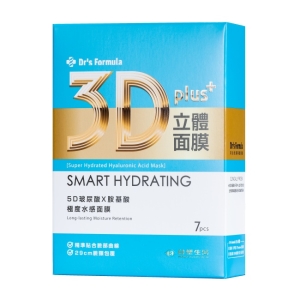 《台塑生醫》Dr’s Formula 3D立體極度水感面膜(7片/盒)