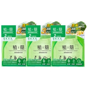 《台塑生醫》植簡 蔬果食器洗淨液補充包300g(2包/入)*3組
