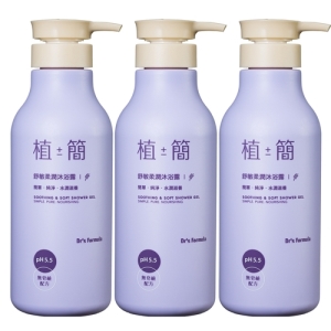 《台塑生醫》Dr’s Formula植簡舒敏柔潤沐浴露600g*3入