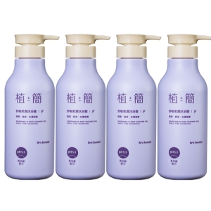 《台塑生醫》Dr’s Formula植簡舒敏柔潤沐浴露600g*4入