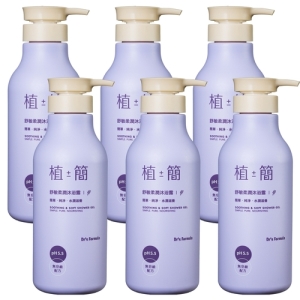 《台塑生醫》Dr’s Formula植簡舒敏柔潤沐浴露600g*6入