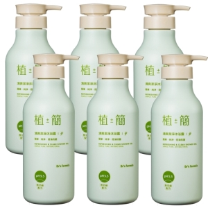 《台塑生醫》Dr’s Formula植簡清爽潔淨沐浴露600g*6入