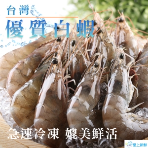 台灣活力白蝦8盒【振興券卡優惠】