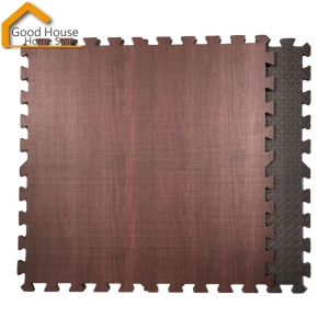 木紋巧拼 60X60X1公分 仿木 EVA 巧拼地墊 環保無毒 DIY 附邊條 檢驗合格 【B47】《好宅居家百貨》