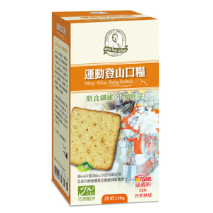 【福義軒】運動口糧硬餅 (高纖胚芽)210g 6入