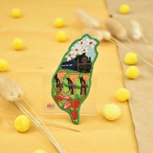 台灣刺繡造型磁鐵-苗栗