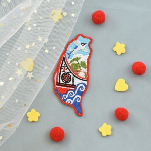台灣刺繡造型磁鐵-蘭嶼