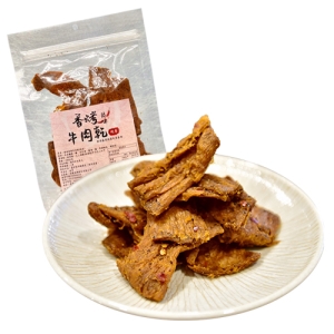 【創鑫生機】香烤辣味牛肉乾(全素)
