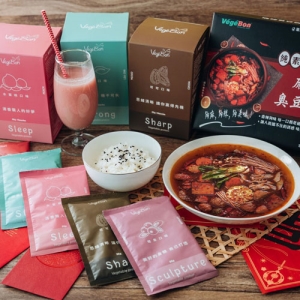 Vegebon春節優惠享受美食組-麻辣臭豆腐＋5S維度飲[福虎迎春郵好年]