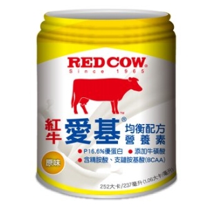 [健康之星]紅牛愛基 均衡配方營養素(原味) 237ml*24罐/箱
