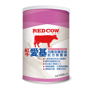 [健康之星] 紅牛愛基 糖尿病配方營養素 1000 g / 罐