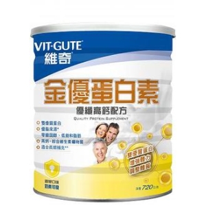 [健康之星] 維奇 金優蛋白素優纖高鈣配方 720 g /罐