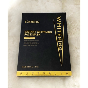 【旅買家】澳洲Eaoron水光針美白黑面膜(黑色)