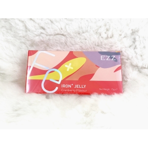 【旅買家】紐西蘭EZZ補鐵果凍蔓越莓口味