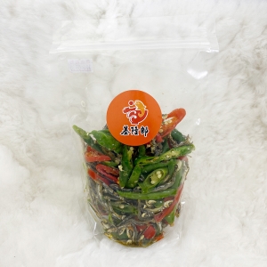【基隆郎】開胃小菜系列～爆椒怒炒小魚乾袋裝