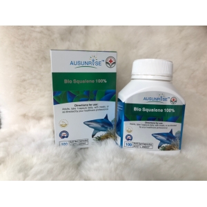 【超值即期品】澳洲Ausunrise Squalene角鯊烯肝油1000mg 100顆