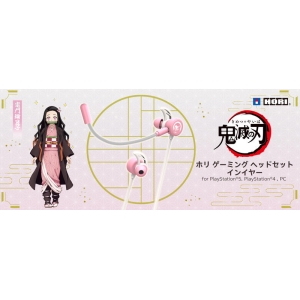HORI SPF-028【PS4/PS5/PC 鬼滅之刃襧豆子版 入耳式遊戲耳機】
