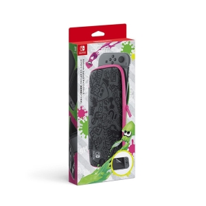 【NS周邊】Nintendo Switch 配件包(保護包＋液晶保護貼)(漆彈大作戰2款式)