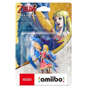 【amiibo】amiibo Zelda &amp; Loftwing（薩爾達傳說：禦天之劍）