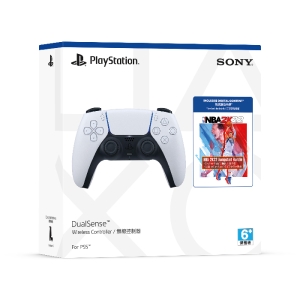 【PS5周邊】 DualSense 控制器＋NBA 2K22 下載卡套裝包(不含2K22遊戲本體)