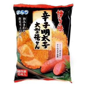 【日本進口】辛子明太子大型米果