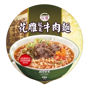 【台酒】台酒花雕酸菜牛肉麵/12碗/1箱