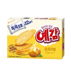 【好麗友】預感香烤洋芋片12入家庭號(非油炸無負擔)-原味192g