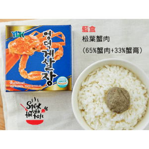 【韓國YDK】超夯白飯小偷-雪蟹肉蟹膏即食罐頭90g