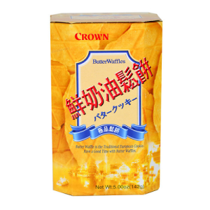 【韓國CROWN】 鮮奶油鬆餅(135g)*2入