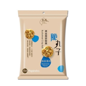 【玉民】黃金蕎麥堅果脆丸子(海苔)-3入