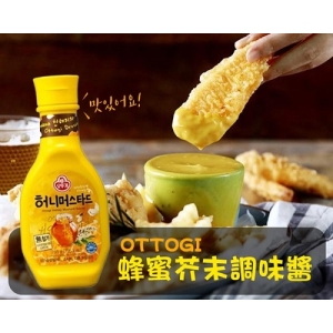 【韓國進口】OTTOGI 不倒翁蜂蜜芥末醬265g