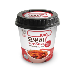 【韓國進口】YOPOKKI 辣炒年糕(杯)*6入（甜辣味*3＋起司味*3)