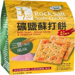 【正哲】礦鹽蘇打餅-三寶海苔口味＋胡椒口味各2包
