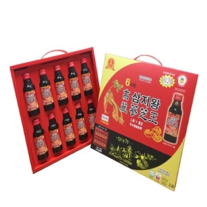 【喜鴻好物】金蔘-6年根高麗蔘芝王禮盒 (可i郵箱取貨)【福虎迎春郵好年】