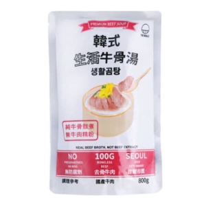 【TheMugle 韓式湯品】生活牛骨湯/生活泡菜鍋 800g*6包