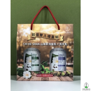 山茶籽洗髮乳＋洗手乳超值雙入禮盒組