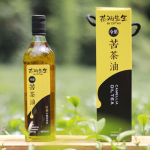 【茶油先生】冷壓小菓苦茶油600ml/瓶