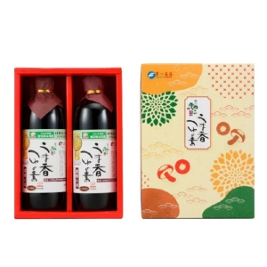 森產業香菇醬油湯露雙瓶禮盒