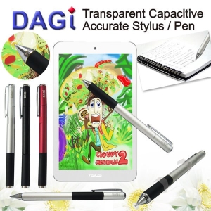 蘋果 Apple iPad Air Pro mini iPhone 7 plus 6 se iPod Touch 適用之透明電容式觸控筆 電容 觸控筆 電容筆- Dagi Stylus 達際科技-P604