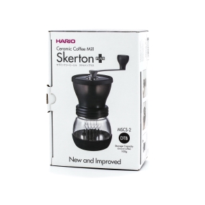 南美龐老爹咖啡 HARIO MSCS-2DTB PLUS 中軸加強版 均勻度提升 手搖磨豆機 陶瓷磨盤、可水洗 密封罐